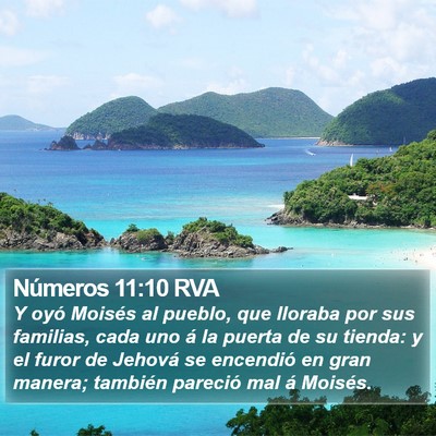Números 11:10 RVA Bible Verse Image