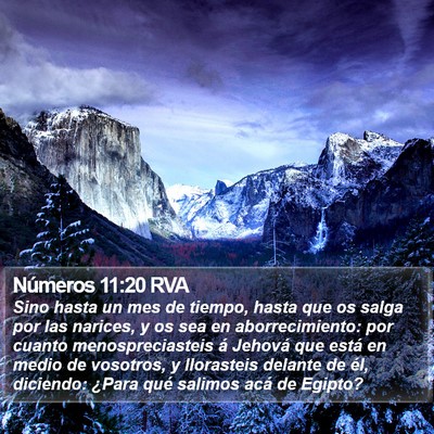 Números 11:20 RVA Bible Verse Image