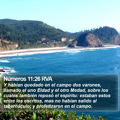 Números 11:26 RVA Bible Verse Image