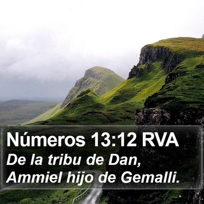 Números 13:12 RVA Bible Verse Image