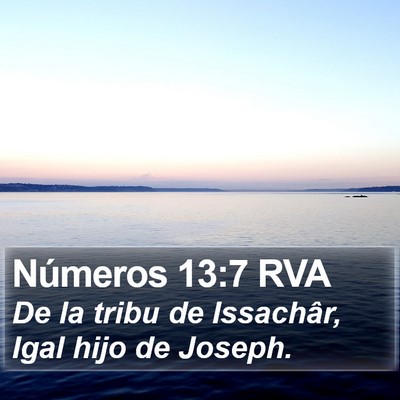 Números 13:7 RVA Bible Verse Image