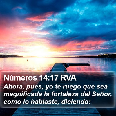 Números 14:17 RVA Bible Verse Image