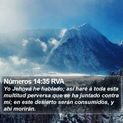 Números 14:35 RVA Bible Verse Image