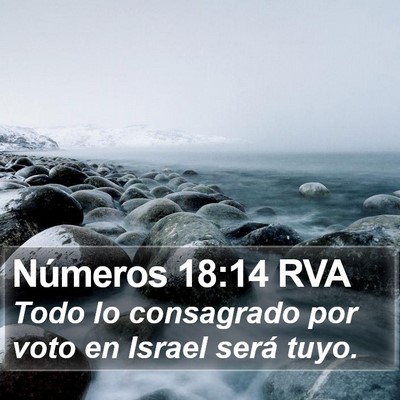 Números 18:14 RVA Bible Verse Image