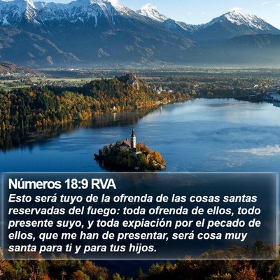 Números 18:9 RVA Bible Verse Image