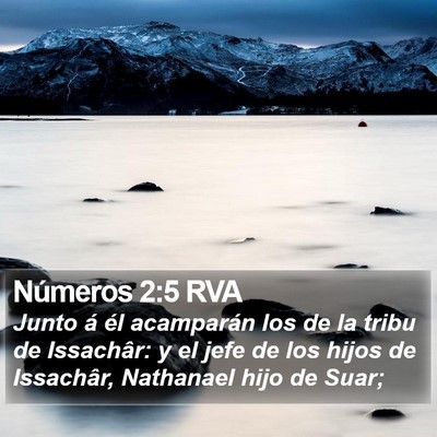 Números 2:5 RVA Bible Verse Image