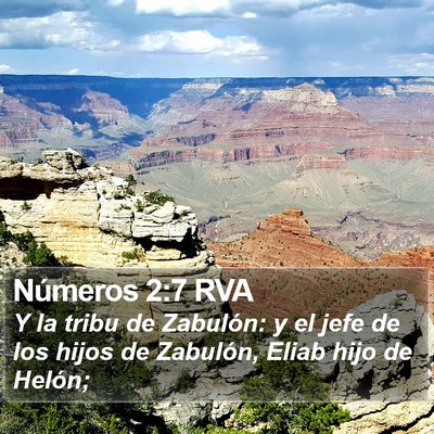 Números 2:7 RVA Bible Verse Image