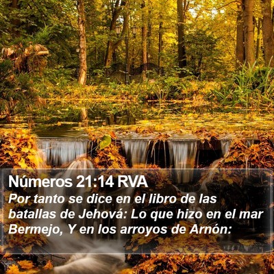 Números 21:14 RVA Bible Verse Image
