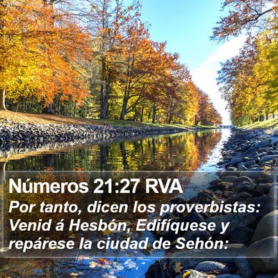 Números 21:27 RVA Bible Verse Image
