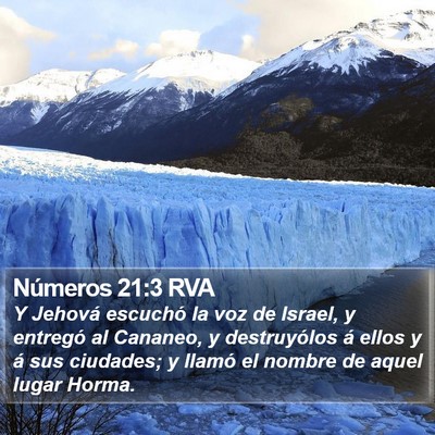 Números 21:3 RVA Bible Verse Image