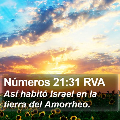 Números 21:31 RVA Bible Verse Image