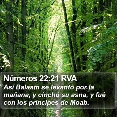 Números 22:21 RVA Bible Verse Image