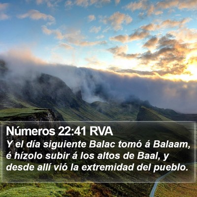 Números 22:41 RVA Bible Verse Image