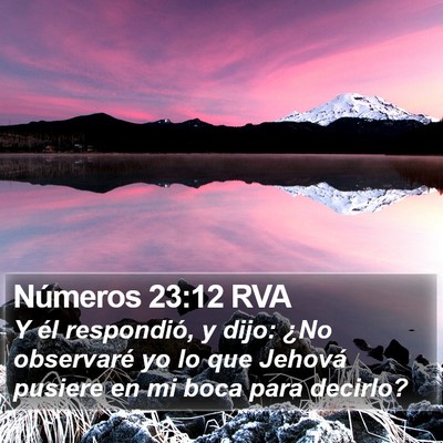 Números 23:12 RVA Bible Verse Image