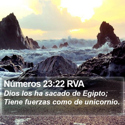 Números 23:22 RVA Bible Verse Image