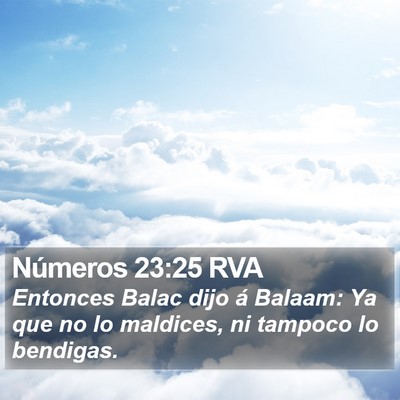 Números 23:25 RVA Bible Verse Image