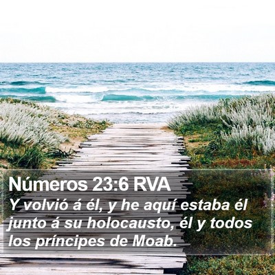 Números 23:6 RVA Bible Verse Image