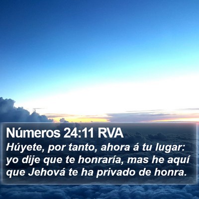 Números 24:11 RVA Bible Verse Image