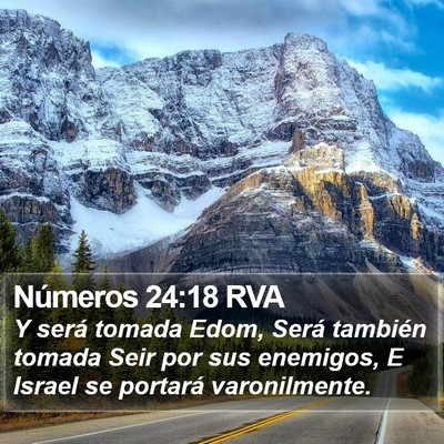 Números 24:18 RVA Bible Verse Image