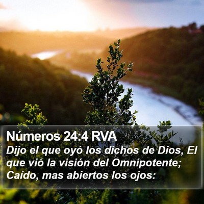 Números 24:4 RVA Bible Verse Image