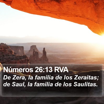 Números 26:13 RVA Bible Verse Image