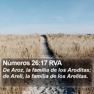 Números 26:17 RVA Bible Verse Image