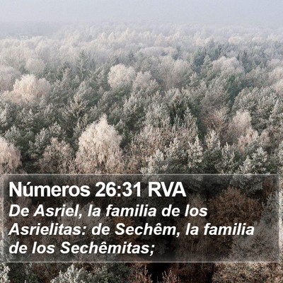 Números 26:31 RVA Bible Verse Image
