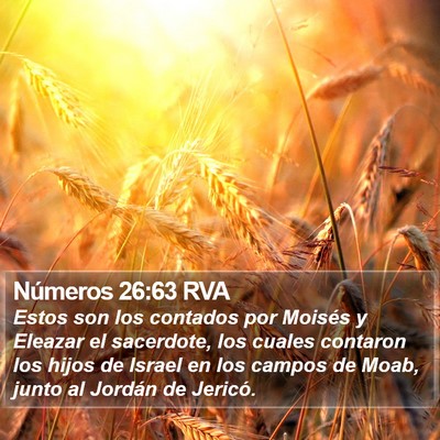 Números 26:63 RVA Bible Verse Image