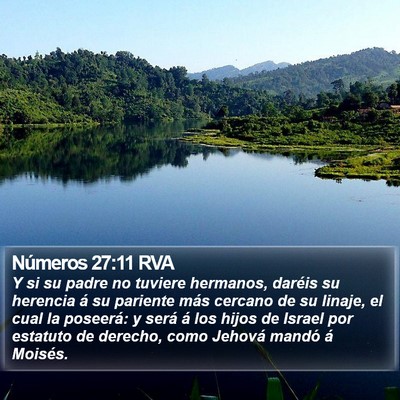 Números 27:11 RVA Bible Verse Image