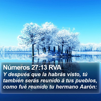 Números 27:13 RVA Bible Verse Image