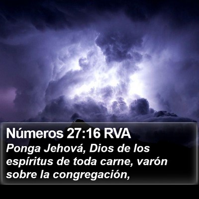 Números 27:16 RVA Bible Verse Image