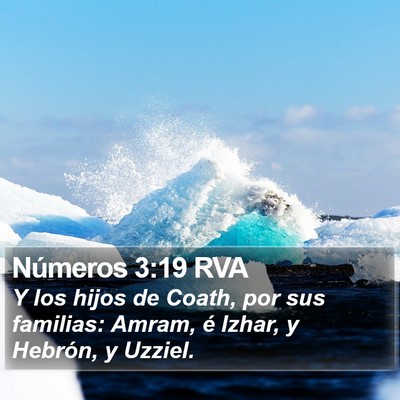 Números 3:19 RVA Bible Verse Image