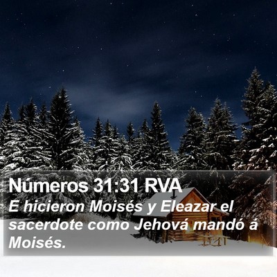 Números 31:31 RVA Bible Verse Image