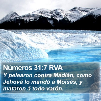 Números 31:7 RVA Bible Verse Image