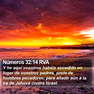 Números 32:14 RVA Bible Verse Image