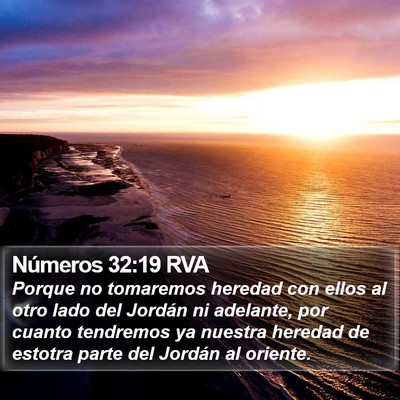 Números 32:19 RVA Bible Verse Image