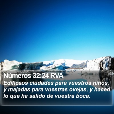 Números 32:24 RVA Bible Verse Image