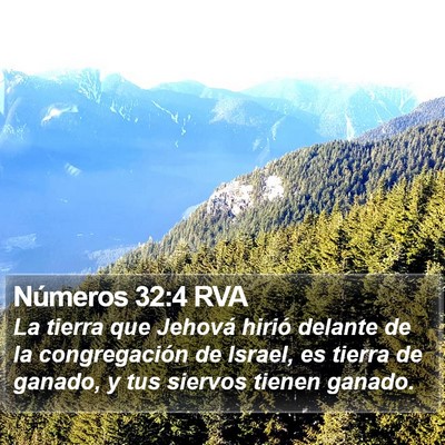 Números 32:4 RVA Bible Verse Image
