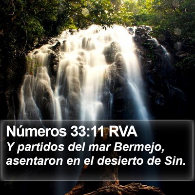 Números 33:11 RVA Bible Verse Image