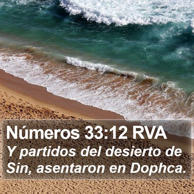 Números 33:12 RVA Bible Verse Image