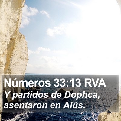 Números 33:13 RVA Bible Verse Image