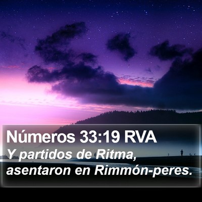 Números 33:19 RVA Bible Verse Image