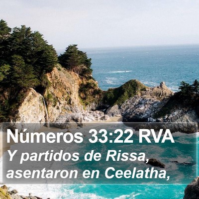 Números 33:22 RVA Bible Verse Image