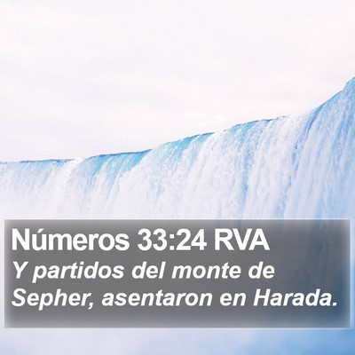 Números 33:24 RVA Bible Verse Image