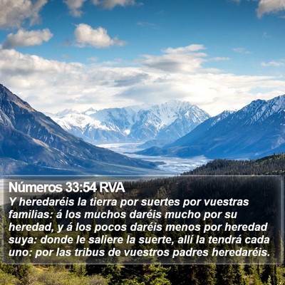 Números 33:54 RVA Bible Verse Image