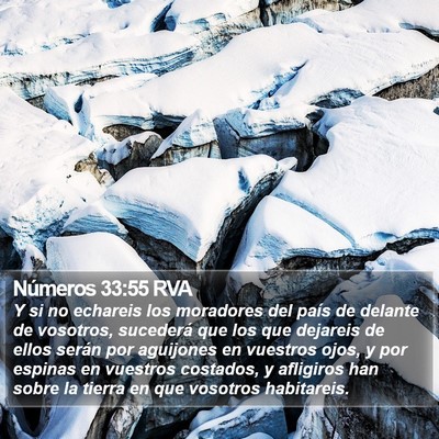 Números 33:55 RVA Bible Verse Image