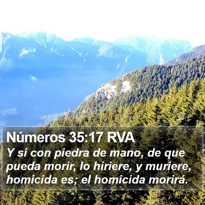 Números 35:17 RVA Bible Verse Image