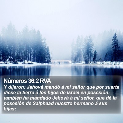 Números 36:2 RVA Bible Verse Image