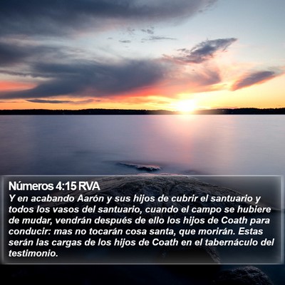 Números 4:15 RVA Bible Verse Image