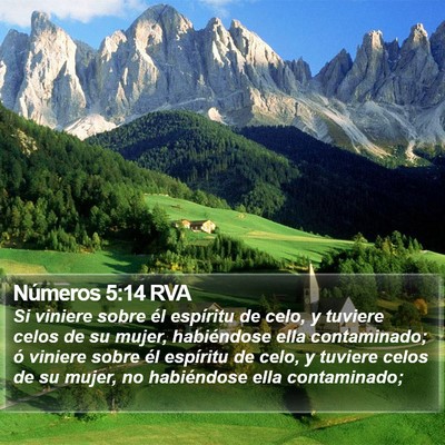 Números 5:14 RVA Bible Verse Image